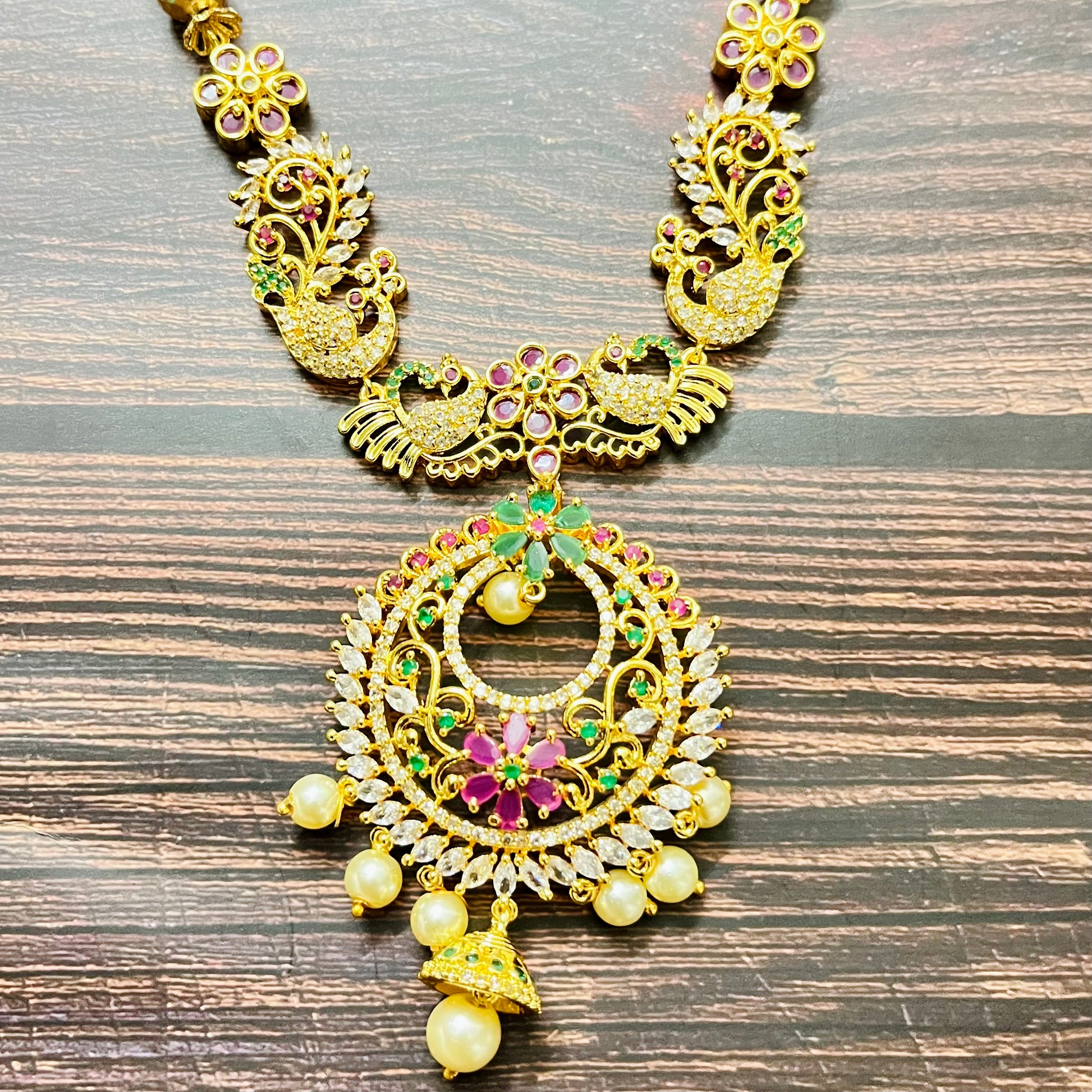 Amara Gold-Toned Haram - MATSYA BOUTIQUE