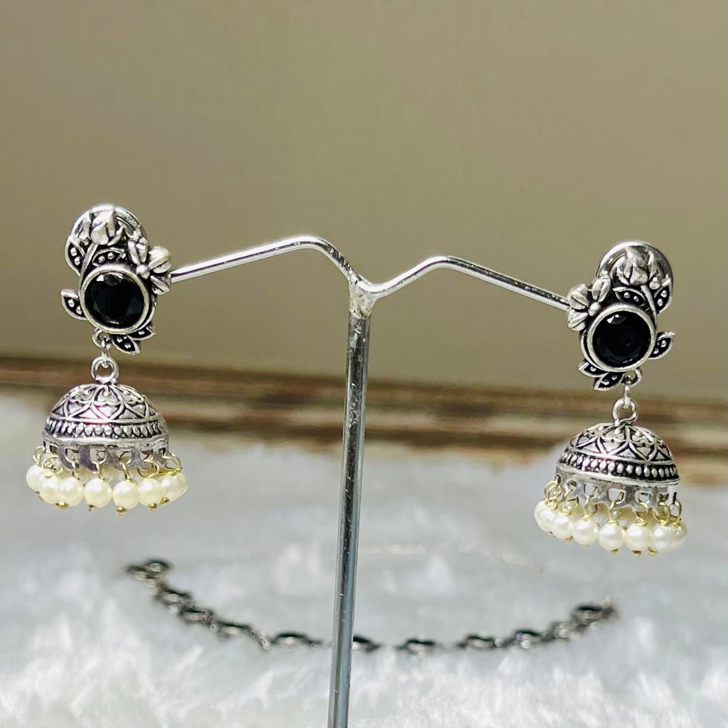 Noorani Black Bloom Set