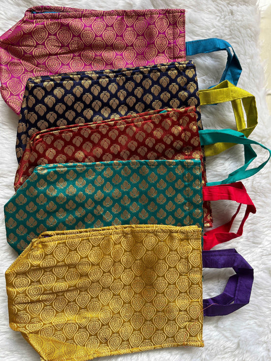 Brocade Tambulam Bags - MATSYA BOUTIQUE