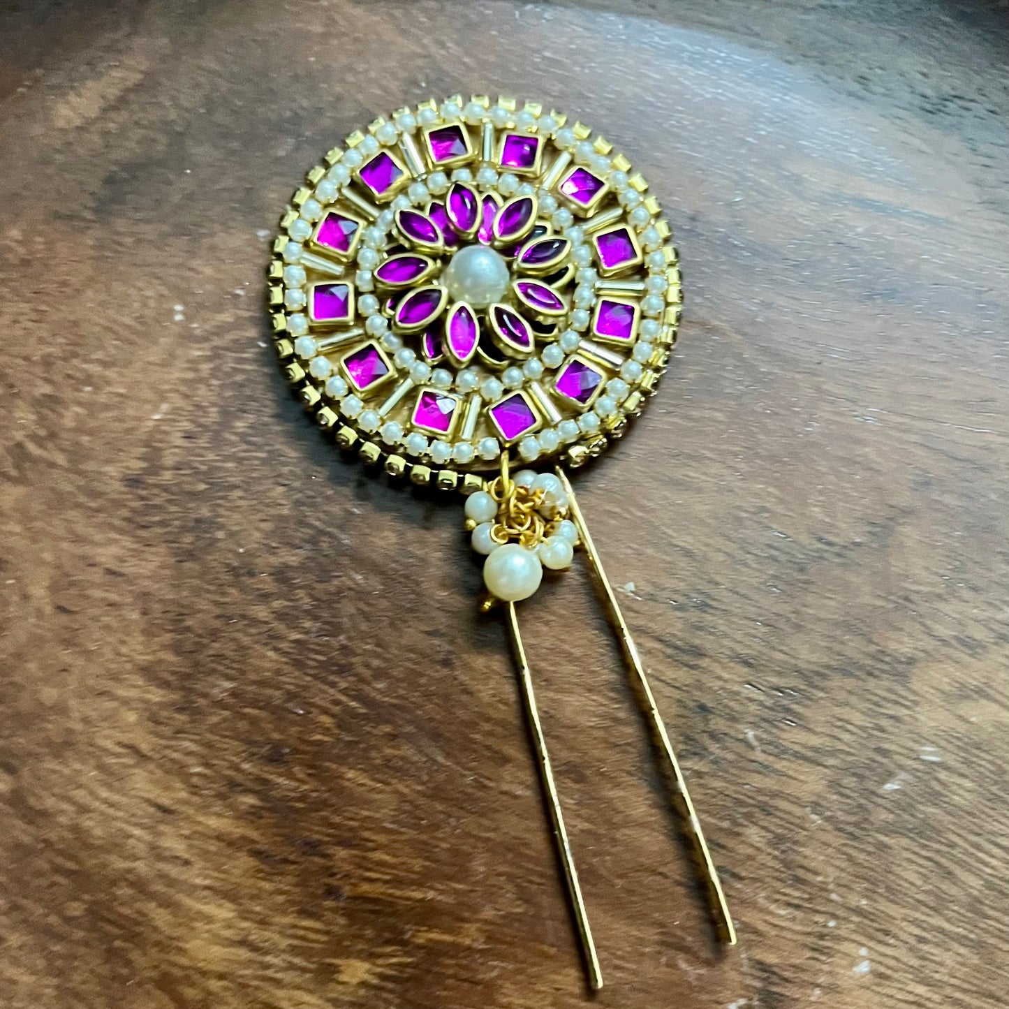 Pink Juda Hair Pin