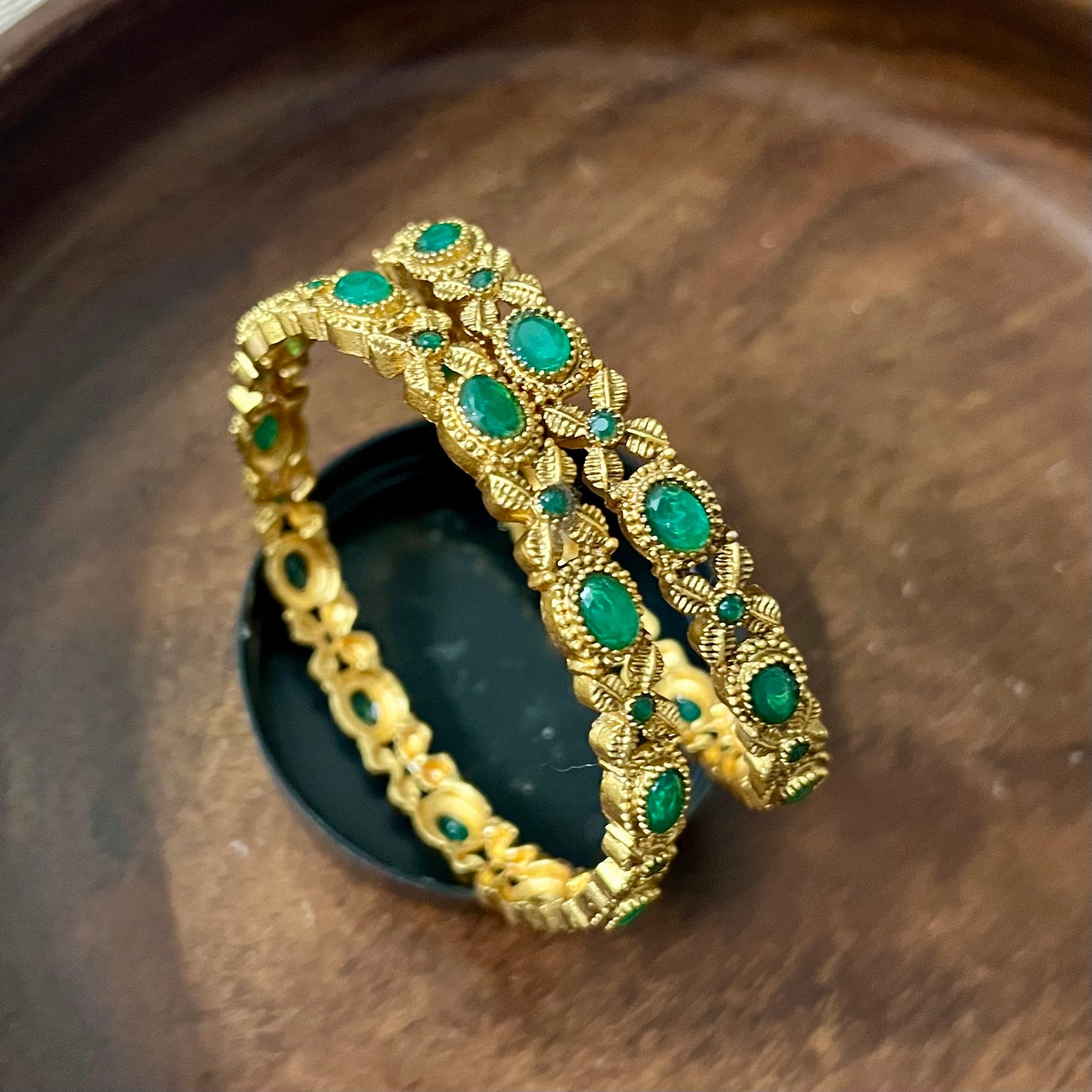 vintage gold bangles, red and green stone bangles, traditional indian bangles, antique gold bangles, temple jewelry bangles, bridal gold bangles, ruby emerald bangles, south indian bangles, kemp stone bangles, ethnic bangles for women, gold look bangles, festive wear bangles, wedding jewelry, handcrafted bangles, designer gold bangles, classic indian bangles, party wear bangles, gold plated bangles, traditional jewelry, matsya boutique bangles