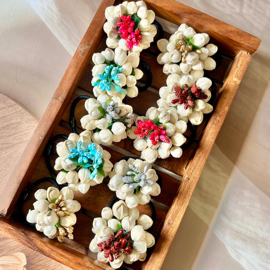 jasmine hair band, mogra hair band, floral hair accessories, artificial flower hair band, traditional hair band, Indian hair accessories, gajra hair band, wedding hair accessories, handmade hair band, festive hair band, jasmine gajra, flower hair band for women, chameli hair band, ethnic hair accessories, bridal hair accessories