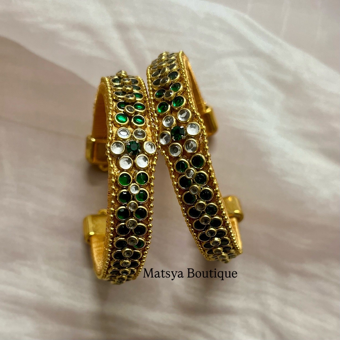 Jadau Sparkle Kada - MATSYA BOUTIQUE