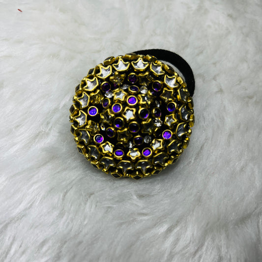 Purple Crown Hairband - MATSYA BOUTIQUE