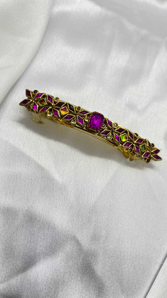 Pink Center clip - MATSYA BOUTIQUE