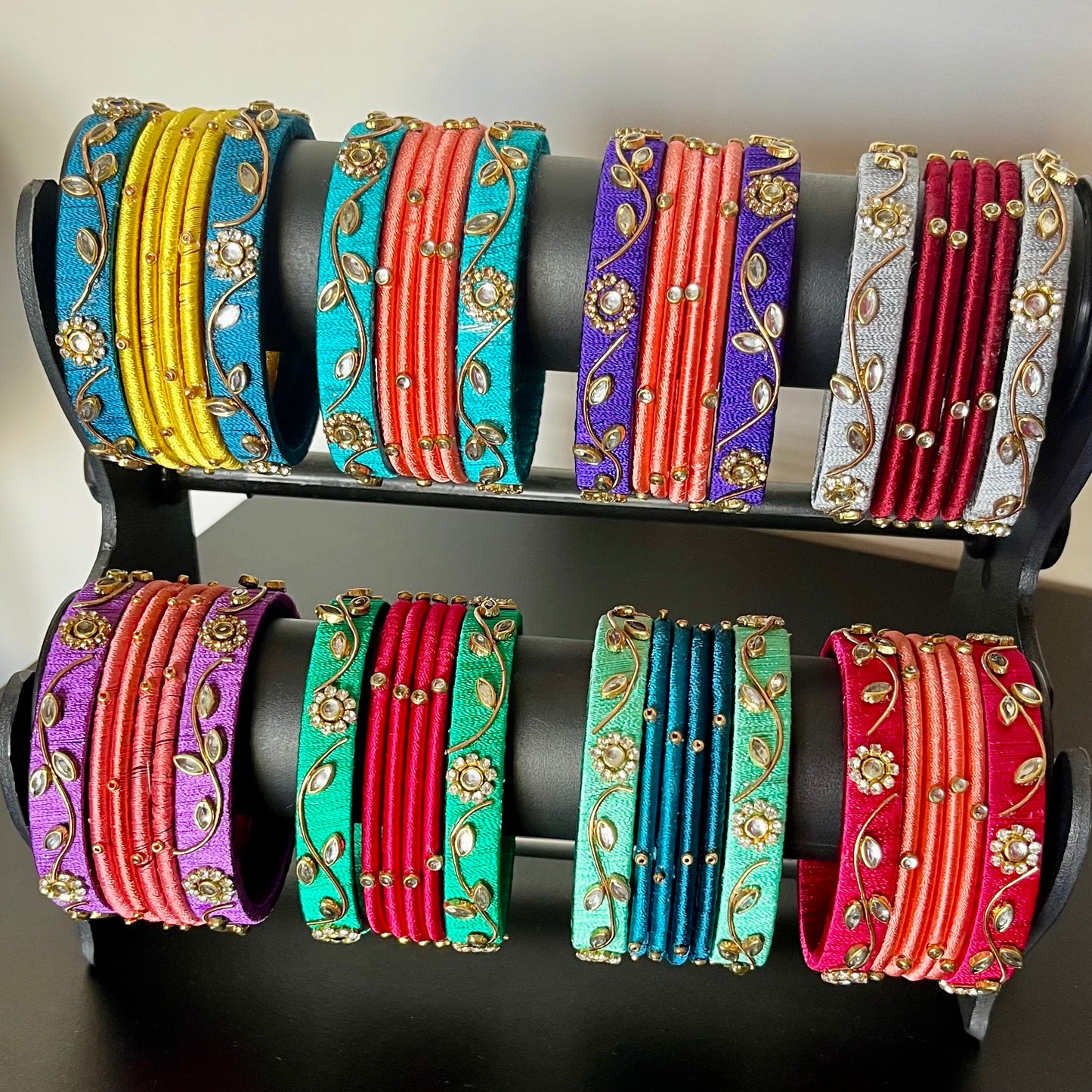 Rang Tarang Set Bangles(Assorted colors & designs)
