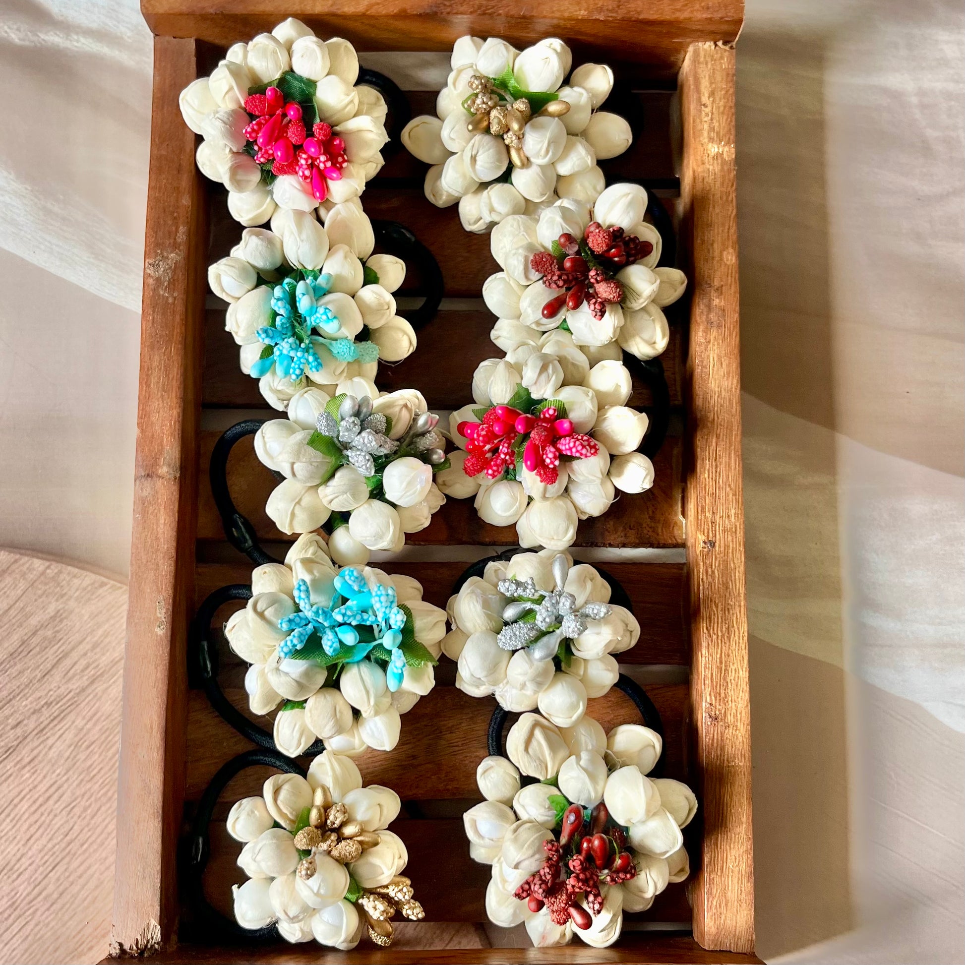 jasmine hair band, mogra hair band, floral hair accessories, artificial flower hair band, traditional hair band, Indian hair accessories, gajra hair band, wedding hair accessories, handmade hair band, festive hair band, jasmine gajra, flower hair band for women, chameli hair band, ethnic hair accessories, bridal hair accessories