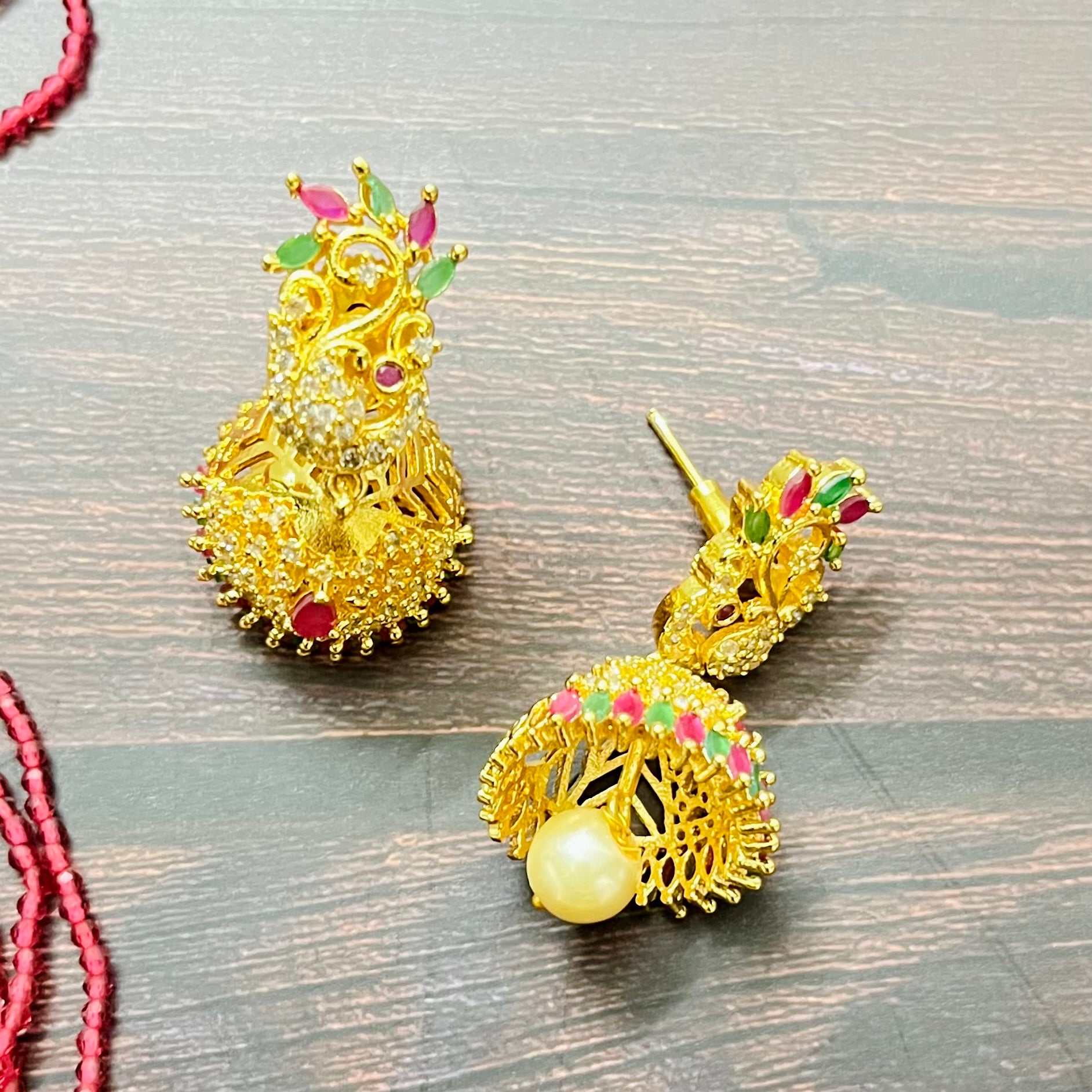 Amara Gold-Toned Haram - MATSYA BOUTIQUE