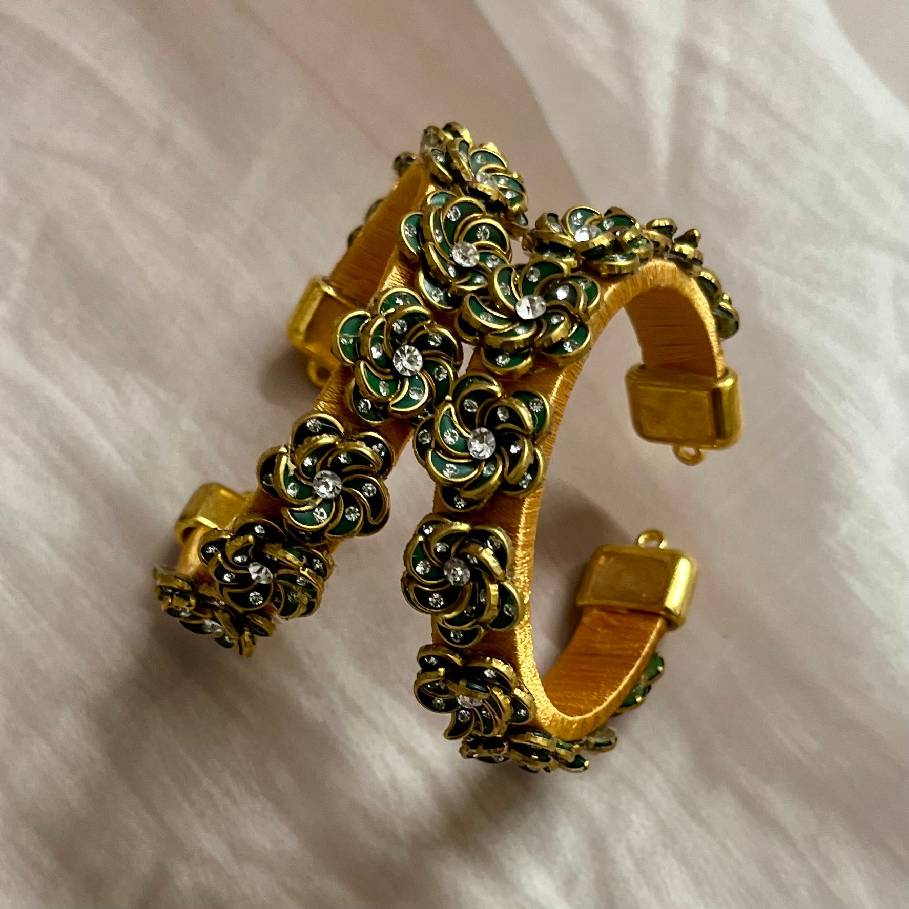 Golden Petal Bliss - MATSYA BOUTIQUE