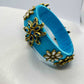 Light Blue Pearl Kada Bangle-1 cut Single Kada Bangle-MATSYA BOUTIQUE-2.4-MATSYA BOUTIQUE