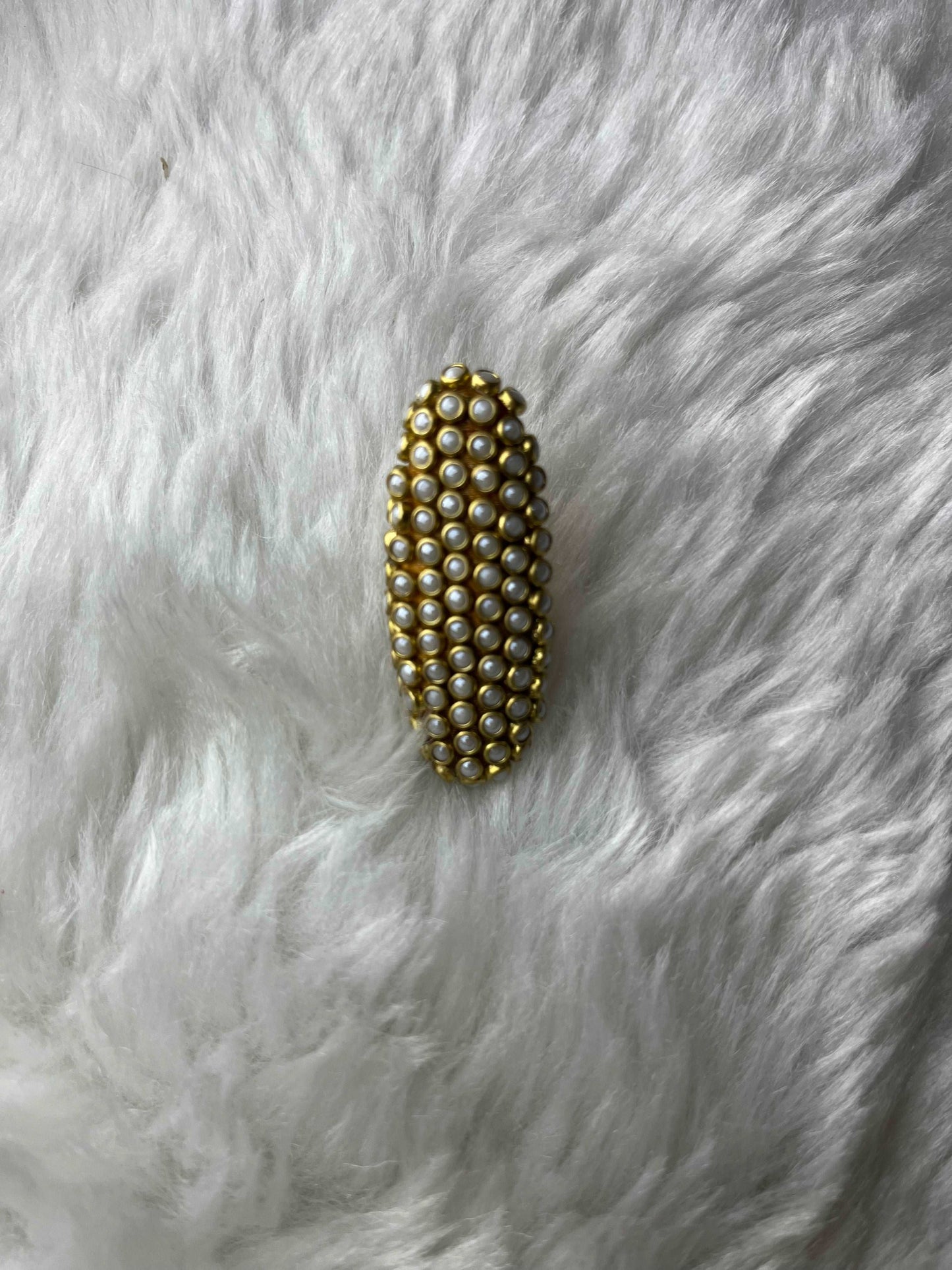 Pearl Saree Brooch