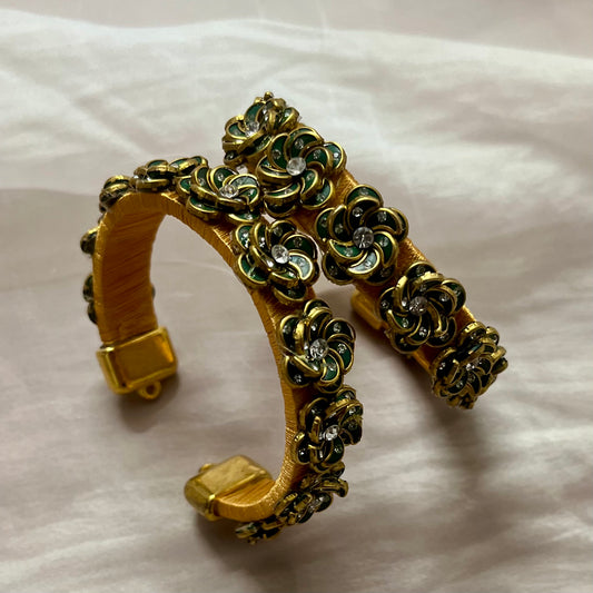 Golden Petal Bliss - MATSYA BOUTIQUE