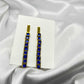 Dark blue square hair pin