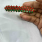 Red and Green Matte Finish Center Clip-Center Clips-MATSYA BOUTIQUE-MATSYA BOUTIQUE