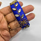 Blue Gold Kada Bangle-1 cut Single Kada Bangle-MATSYA BOUTIQUE-2.4-MATSYA BOUTIQUE