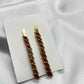 Red diamond hair pin-Hair pins-MATSYA BOUTIQUE-MATSYA BOUTIQUE