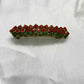 Red and Green Matte Finish Center Clip-Center Clips-MATSYA BOUTIQUE-MATSYA BOUTIQUE