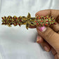 Gold and Red Center Clip-Center Clips-MATSYA BOUTIQUE-MATSYA BOUTIQUE