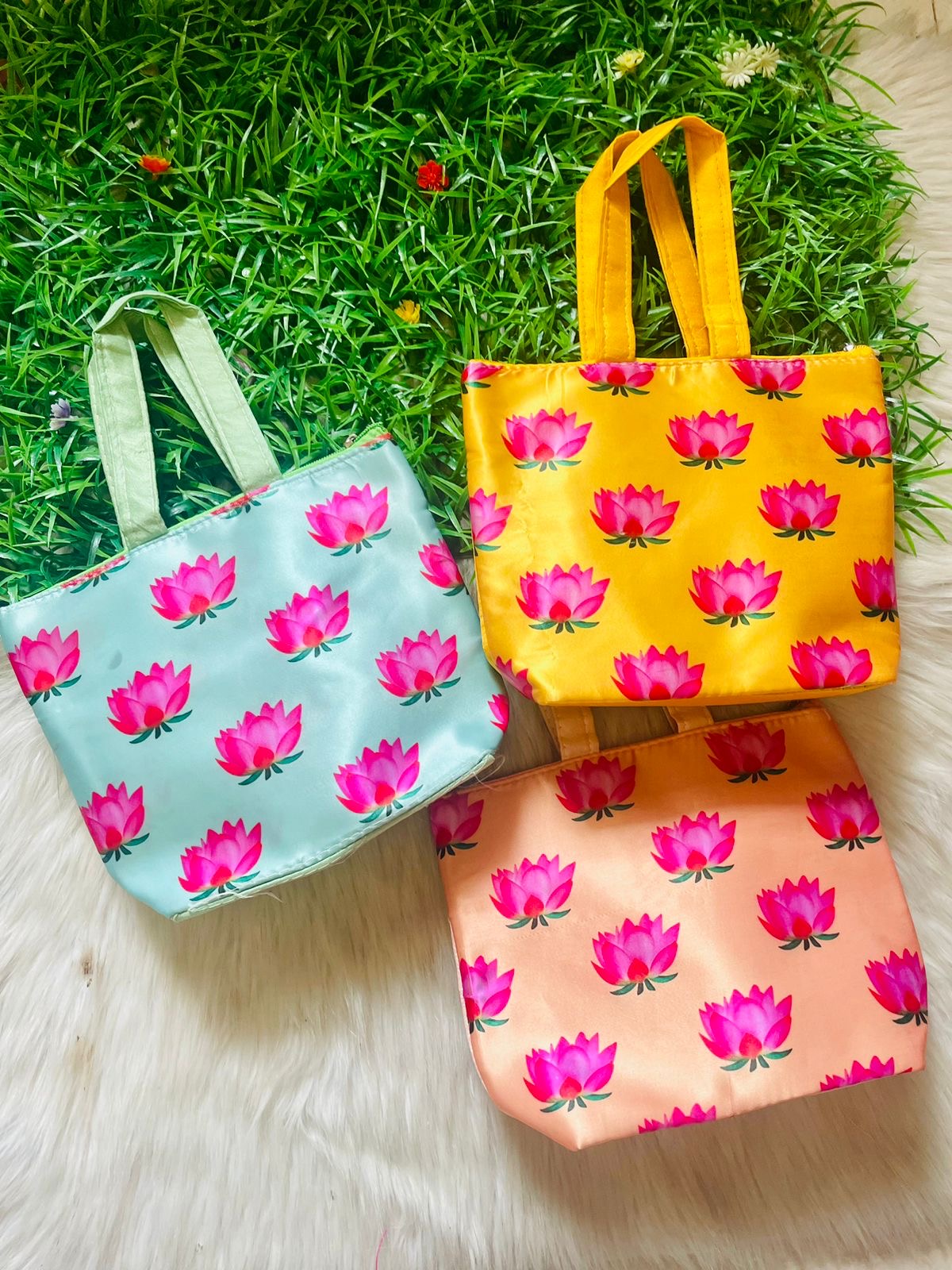 Lotus Mini Bags-MATSYA BOUTIQUE-MATSYA BOUTIQUE