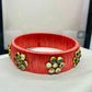 Pink and white Kada Bangle-1 cut Single Kada Bangle-MATSYA BOUTIQUE-2.4-MATSYA BOUTIQUE