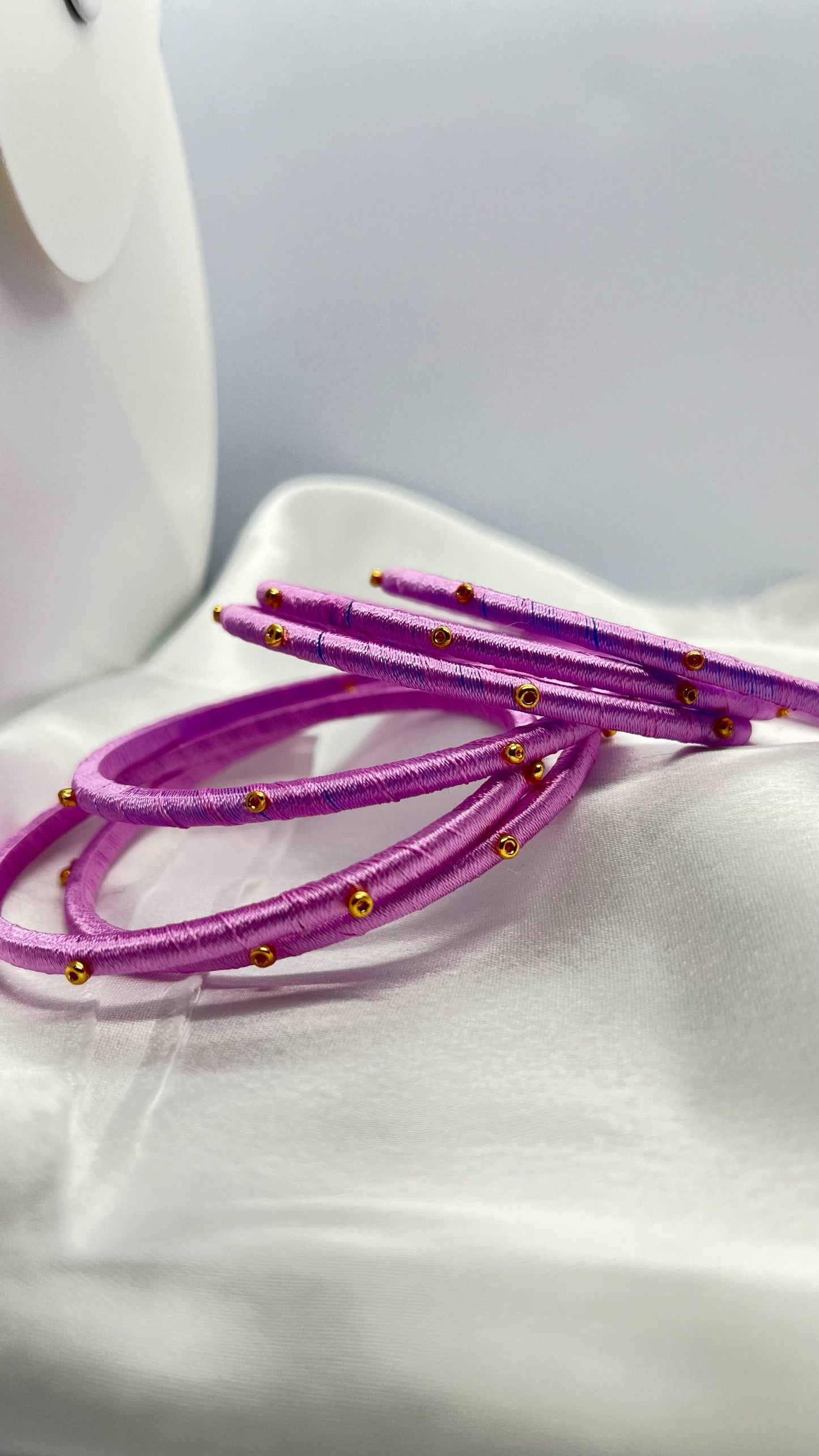 Pink Sugar Bead Bangle-Sugar Beads Bangles-MATSYA BOUTIQUE-2.4-MATSYA BOUTIQUE