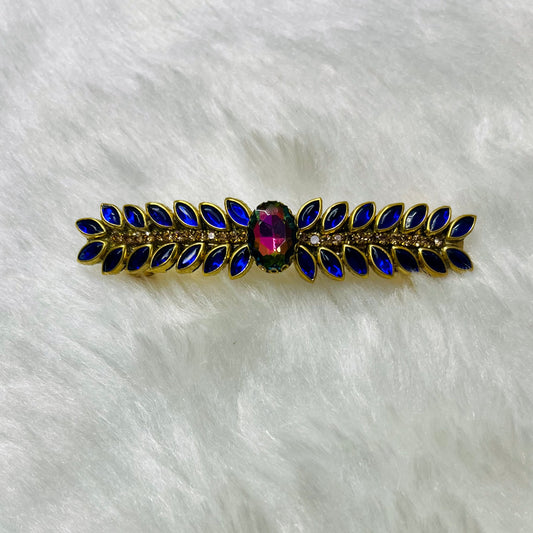 Royal Blue Radiance-Center Clips-MATSYA BOUTIQUE -MATSYA BOUTIQUE