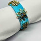 Light Blue Pearl Kada Bangle