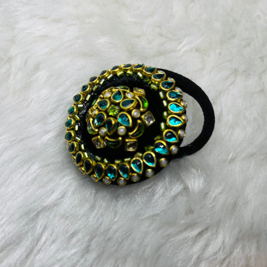 Blue Gold Hairband