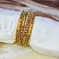 Majestic Ruby Green-Designer Bangles-MATSYA BOUTIQUE -2.4-MATSYA BOUTIQUE