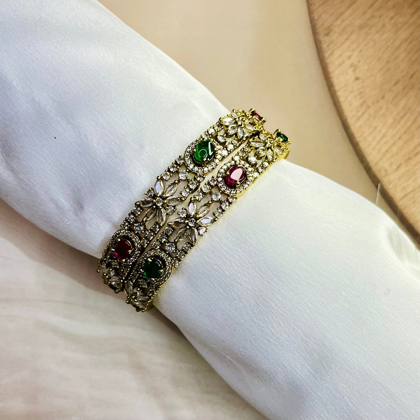 Trinity Luxe-Designer Bangles-MATSYA BOUTIQUE -2.4-MATSYA BOUTIQUE