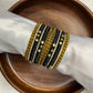 Black Elegance Silk Thread Bangle Set-Bridal Sets-MATSYA BOUTIQUE -MATSYA BOUTIQUE