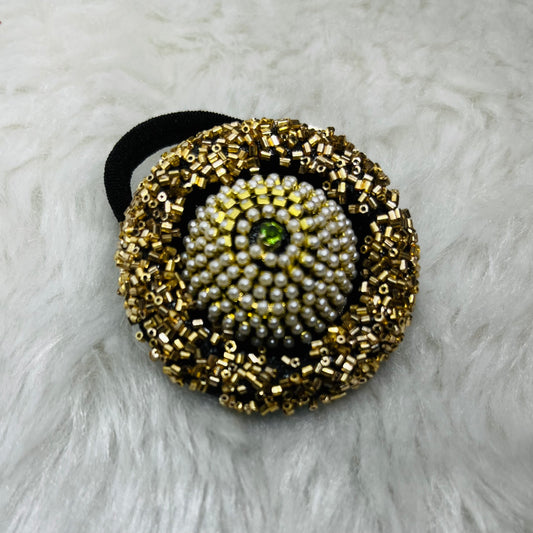 Golden Pearl Hairband