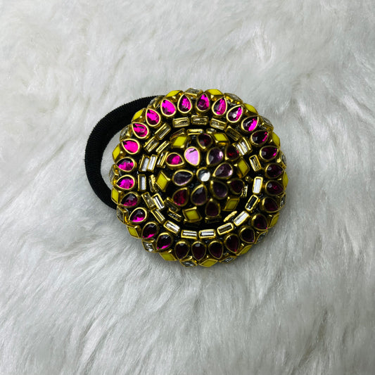 Ruby Pink Hairband - MATSYA BOUTIQUE