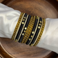 Black Elegance Silk Thread Bangle Set-Bridal Sets-MATSYA BOUTIQUE -MATSYA BOUTIQUE