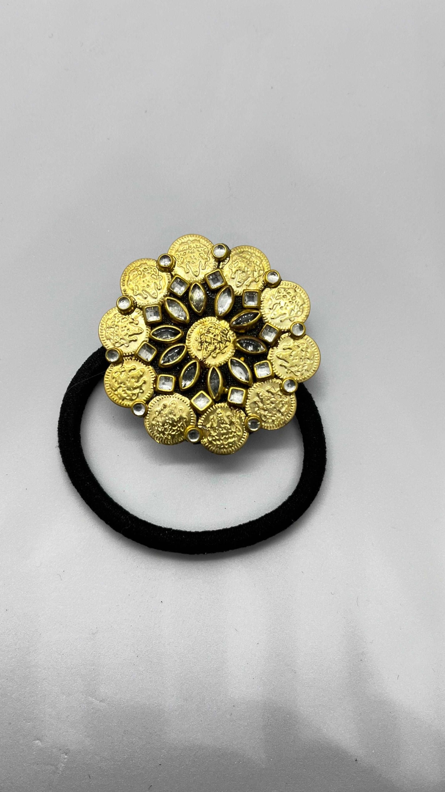 Lakshmi Kassu Floral-Hairbands-MATSYA BOUTIQUE-MATSYA BOUTIQUE