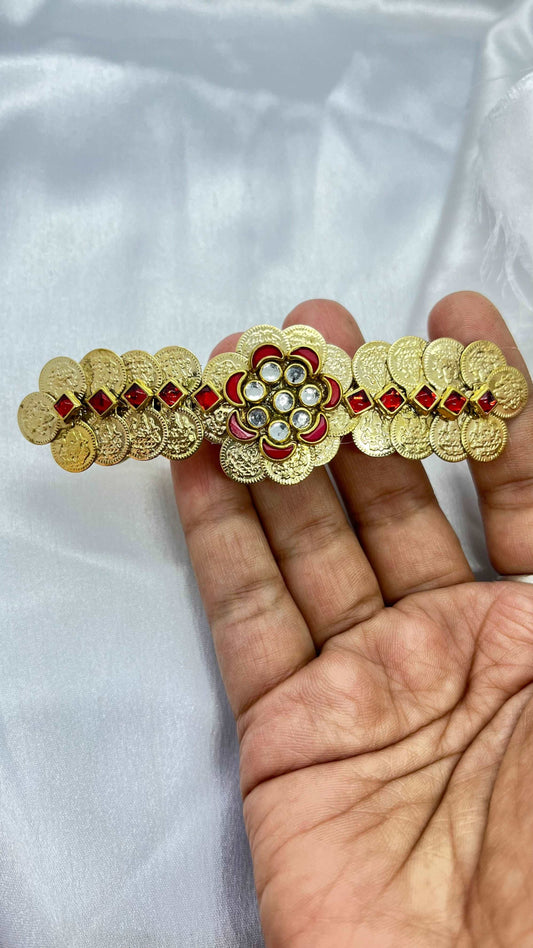 Lakshmi Coin Center Clip-Center Clips-MATSYA BOUTIQUE-MATSYA BOUTIQUE