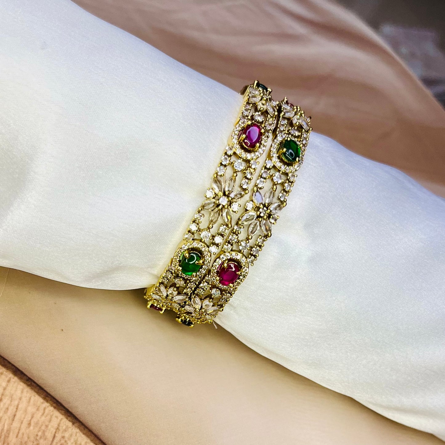 Trinity Luxe-Designer Bangles-MATSYA BOUTIQUE -2.4-MATSYA BOUTIQUE