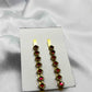 Red square hair pin-Hair pins-MATSYA BOUTIQUE-MATSYA BOUTIQUE