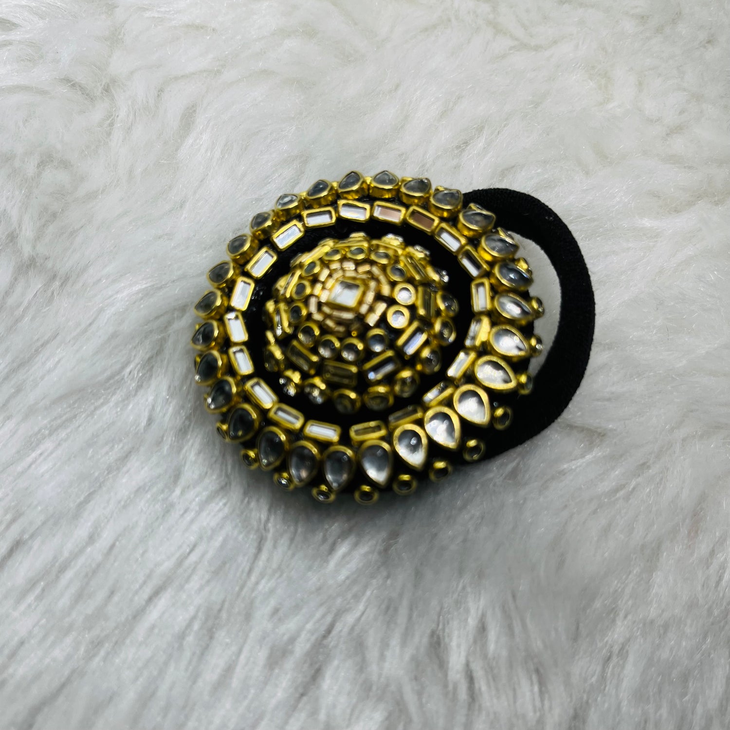 White Drop Hairband - MATSYA BOUTIQUE