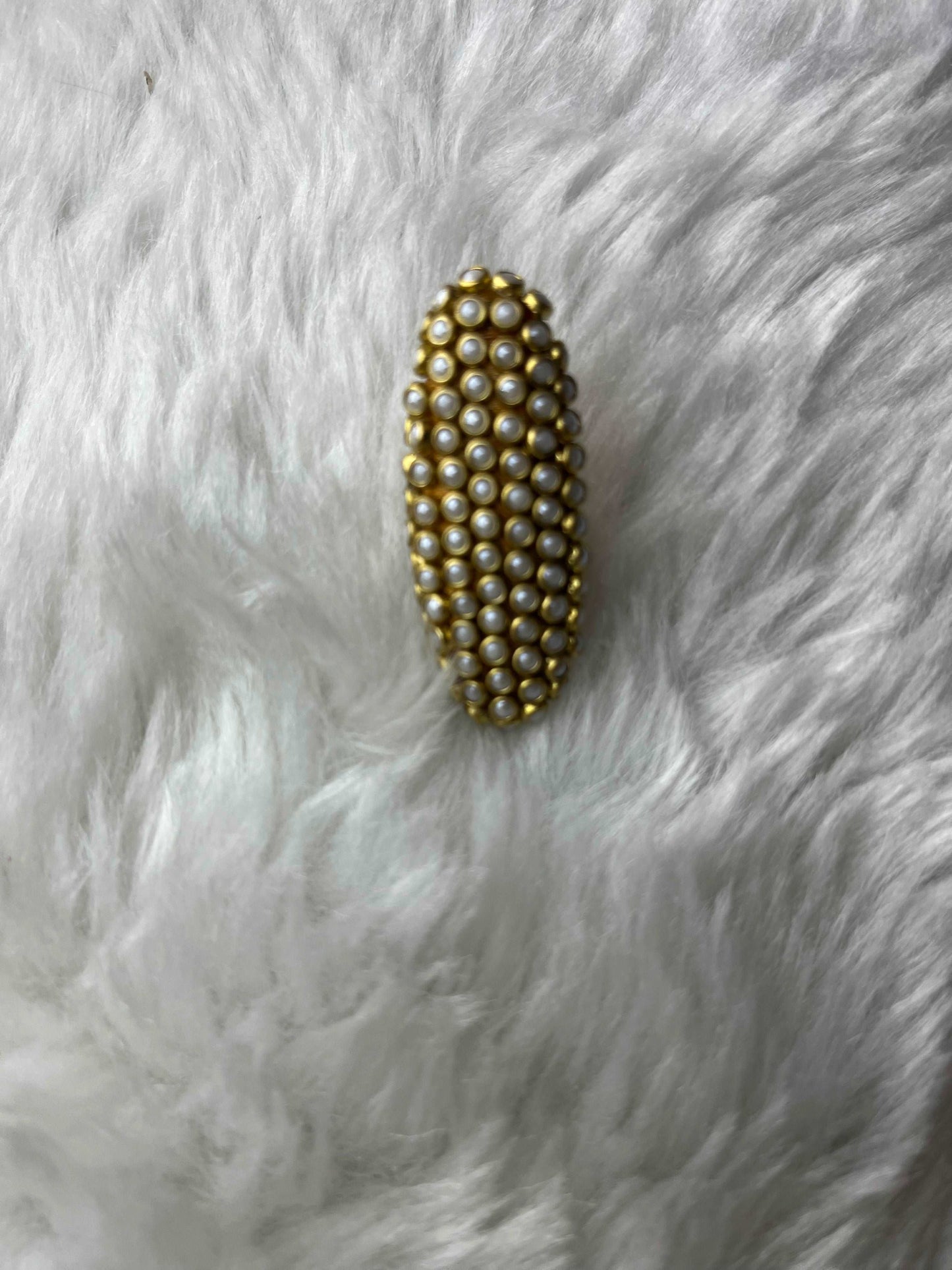 Pearl Saree Brooch