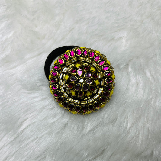 Ruby Pink Hairband - MATSYA BOUTIQUE